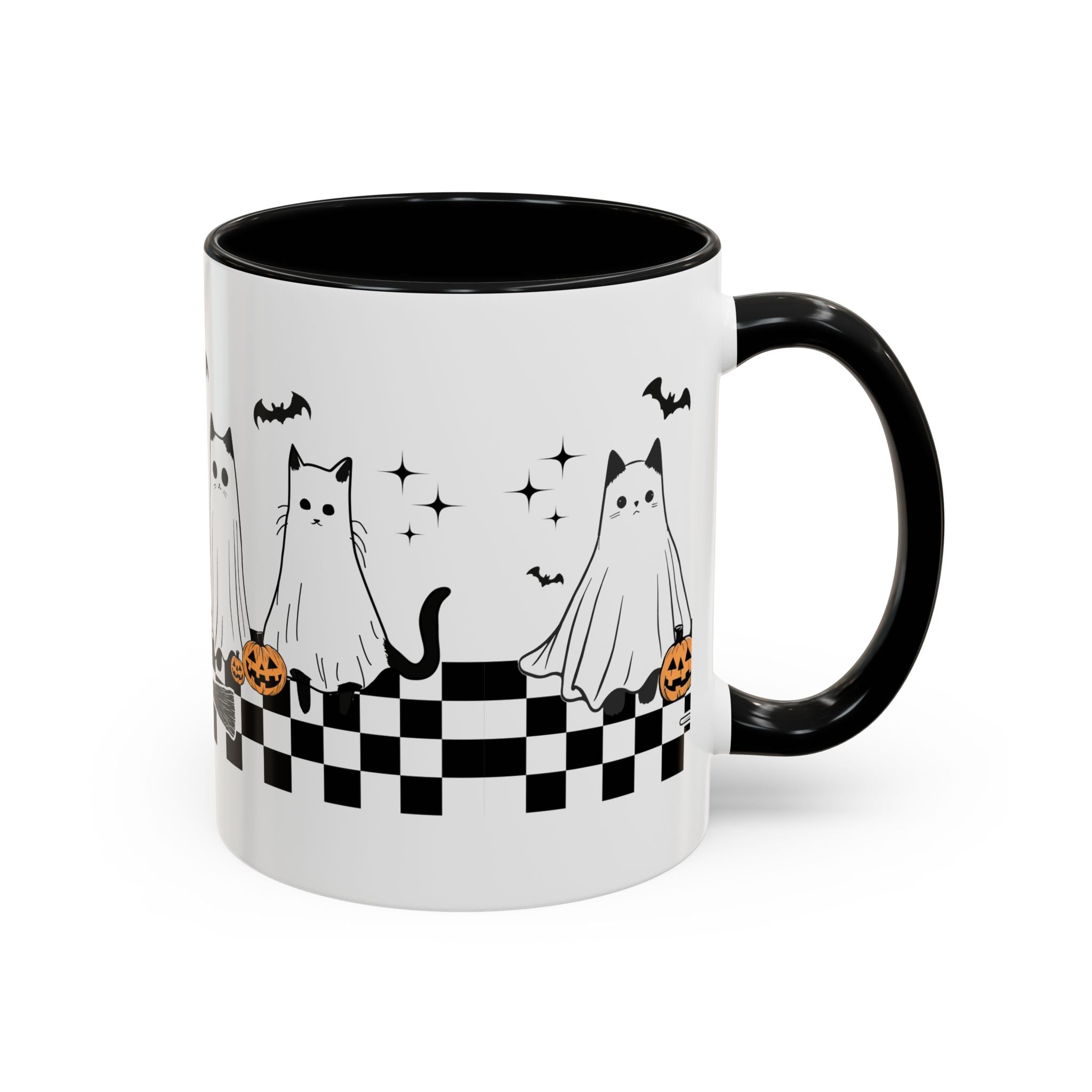 Boo Crew Ghost Cats – Halloween Mug