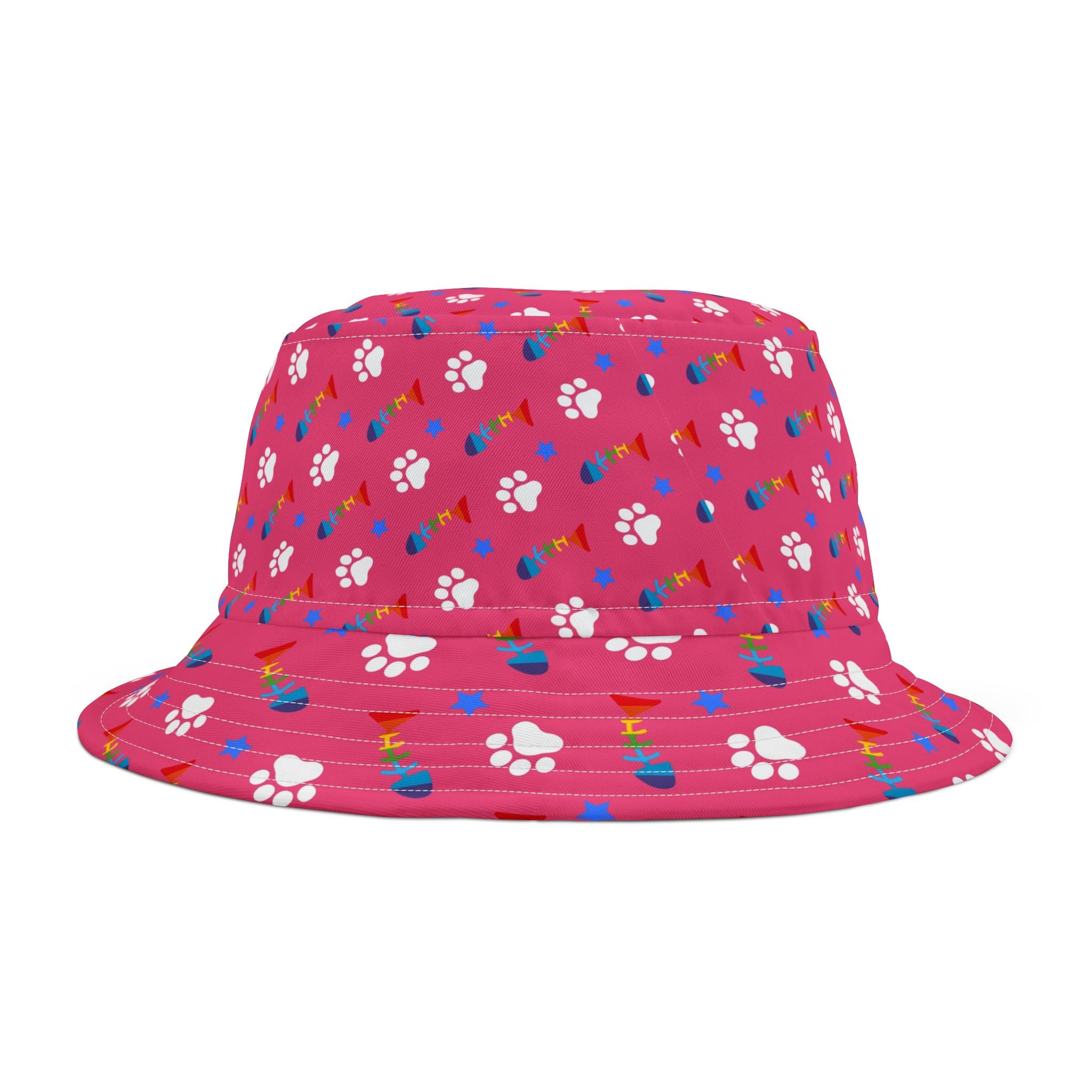 Rainbow Snack Confetti - Bucket Hat
