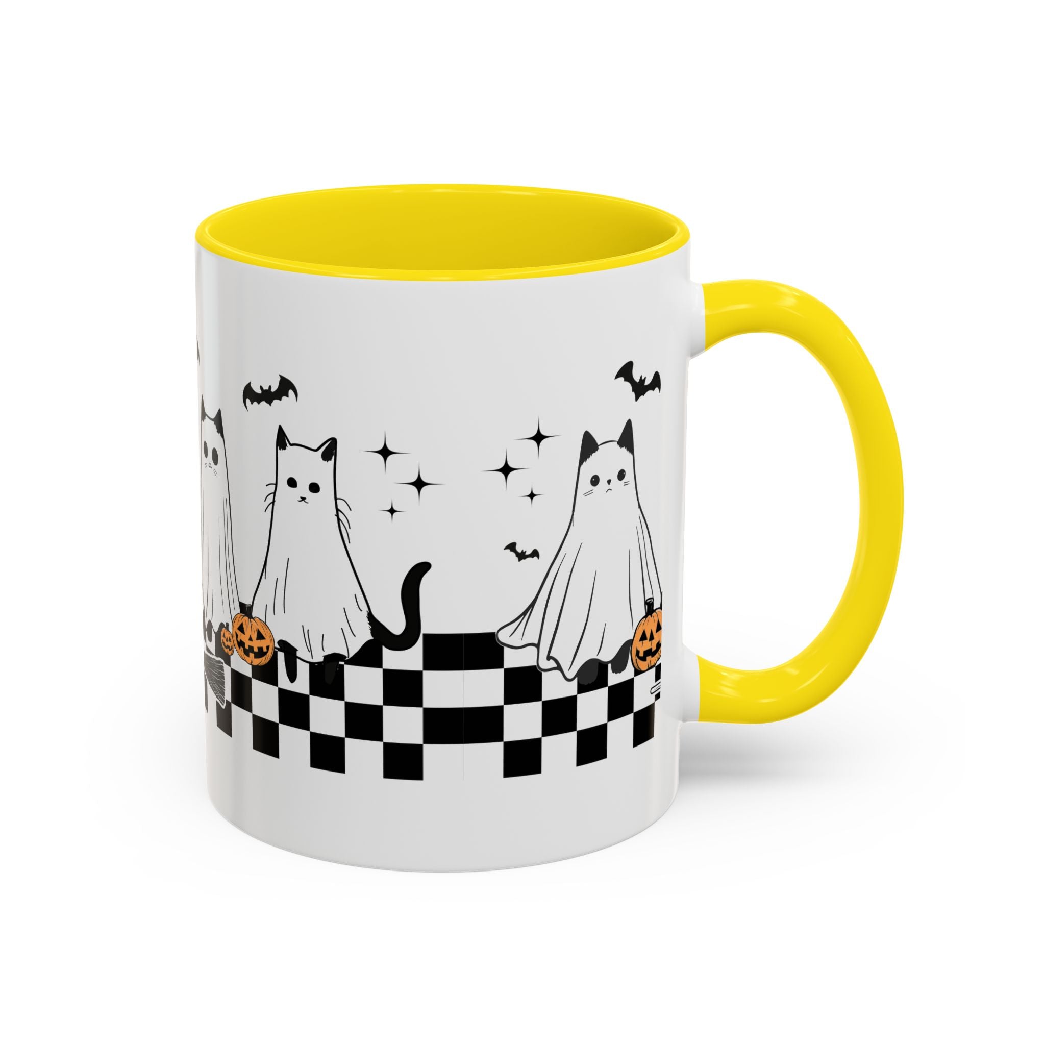 Boo Crew Ghost Cats – Halloween Mug