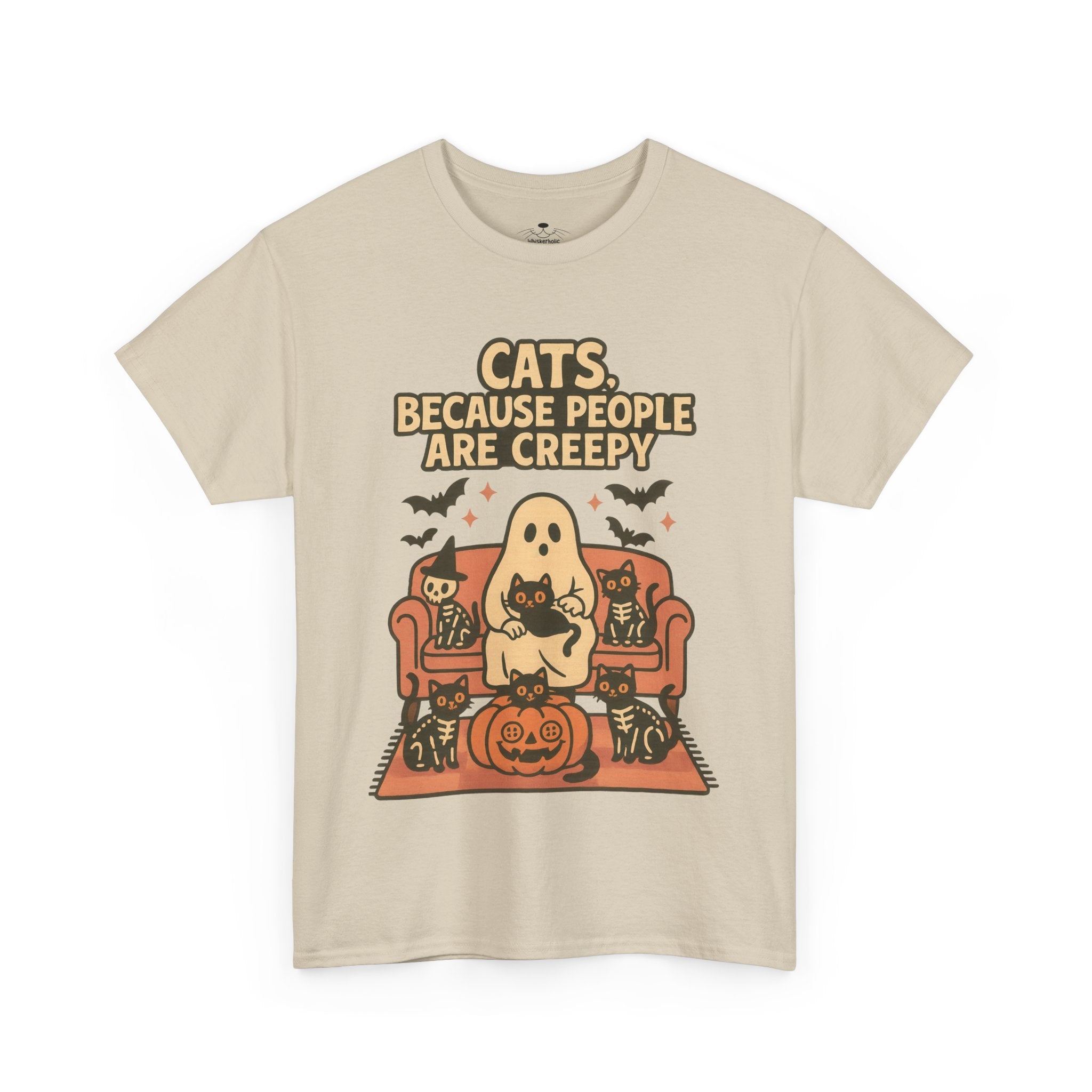 Cats, Because People Are Creepy T-Shirt