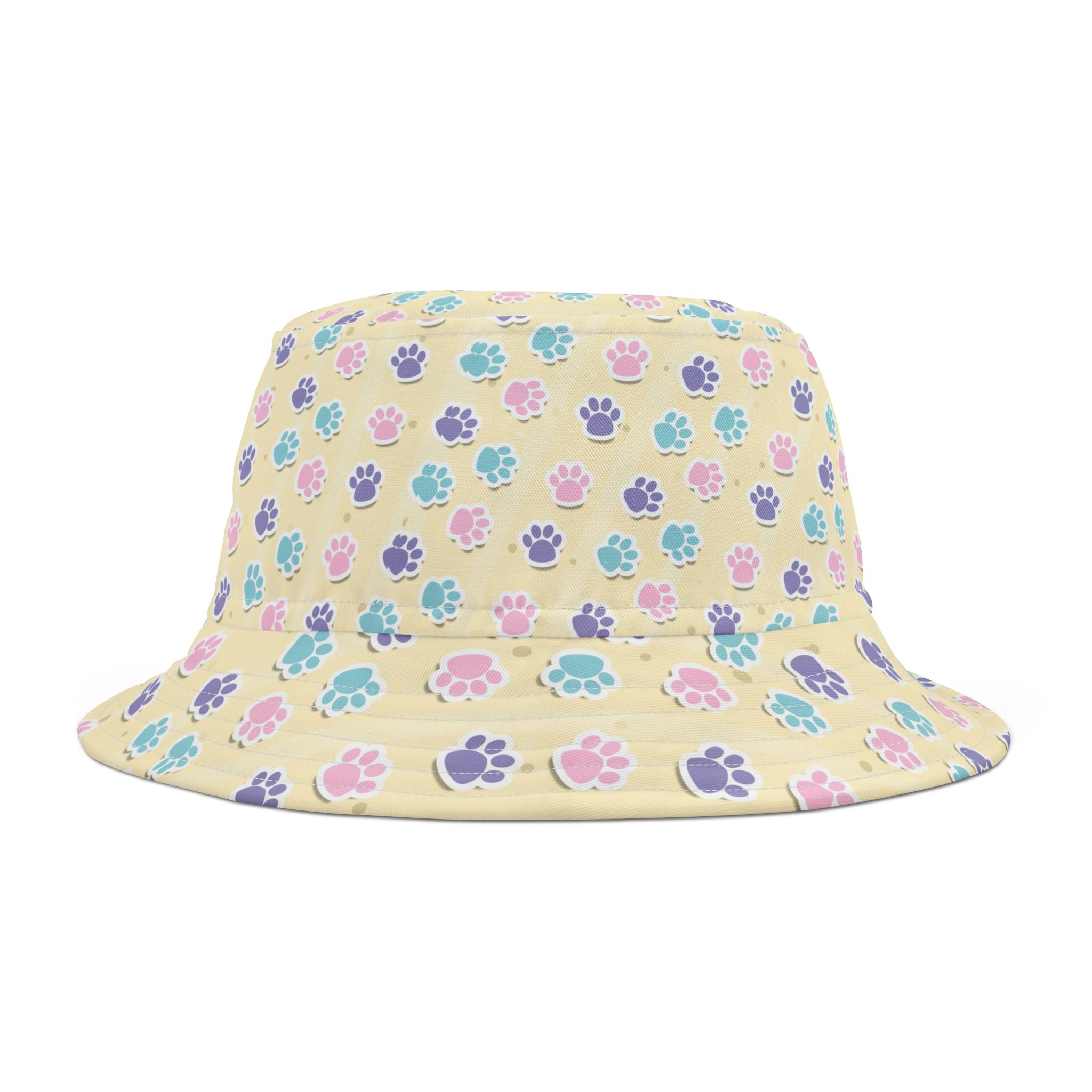 Pastel Paw Parade - Bucket Hat