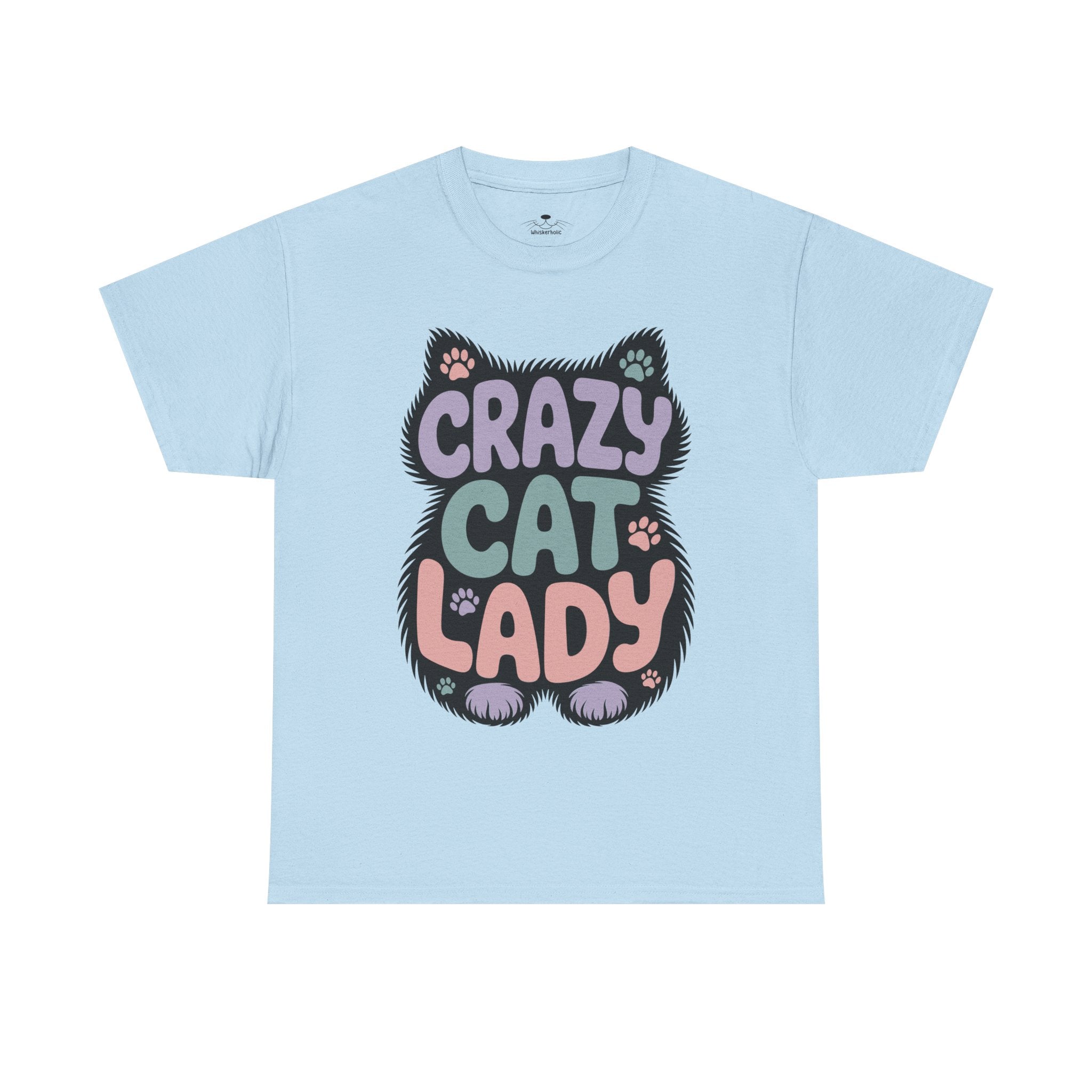Color Me Crazy Cat Lady T-Shirt