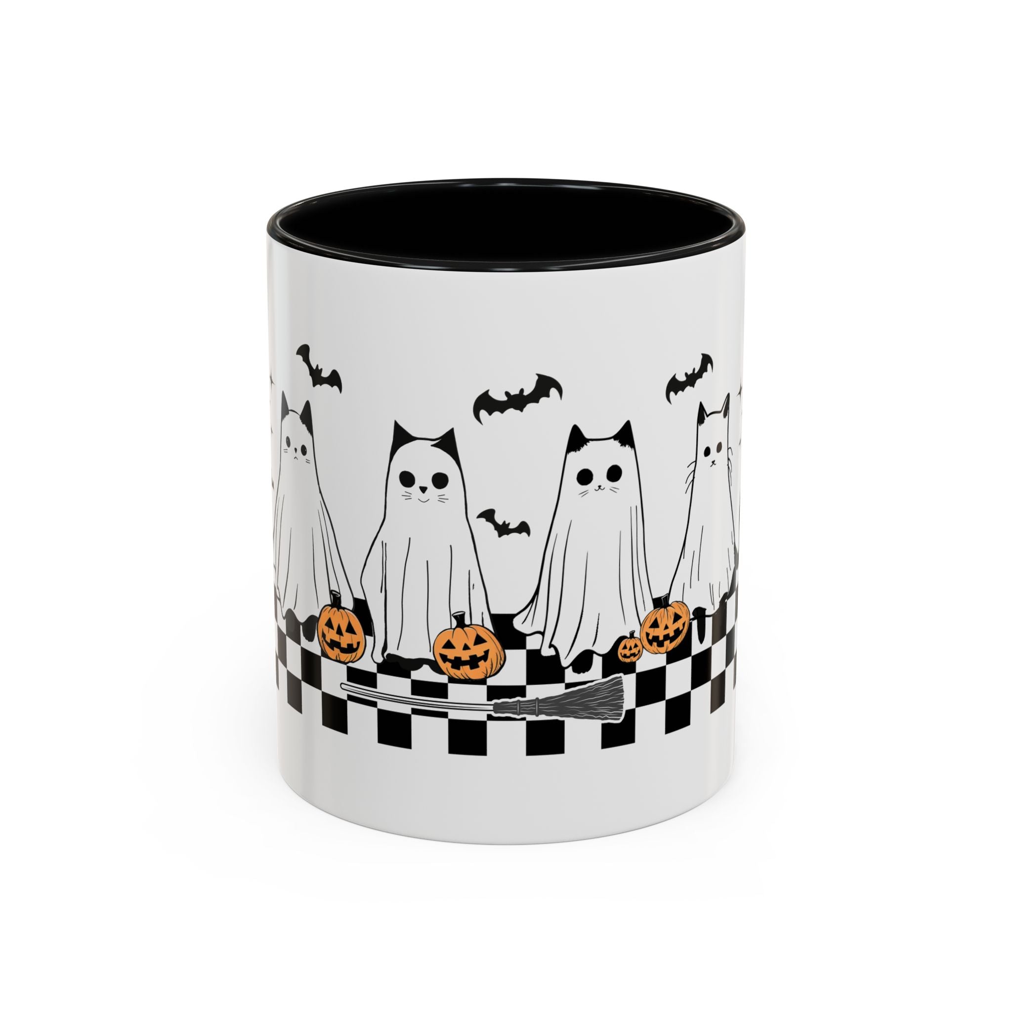 Boo Crew Ghost Cats – Halloween Mug