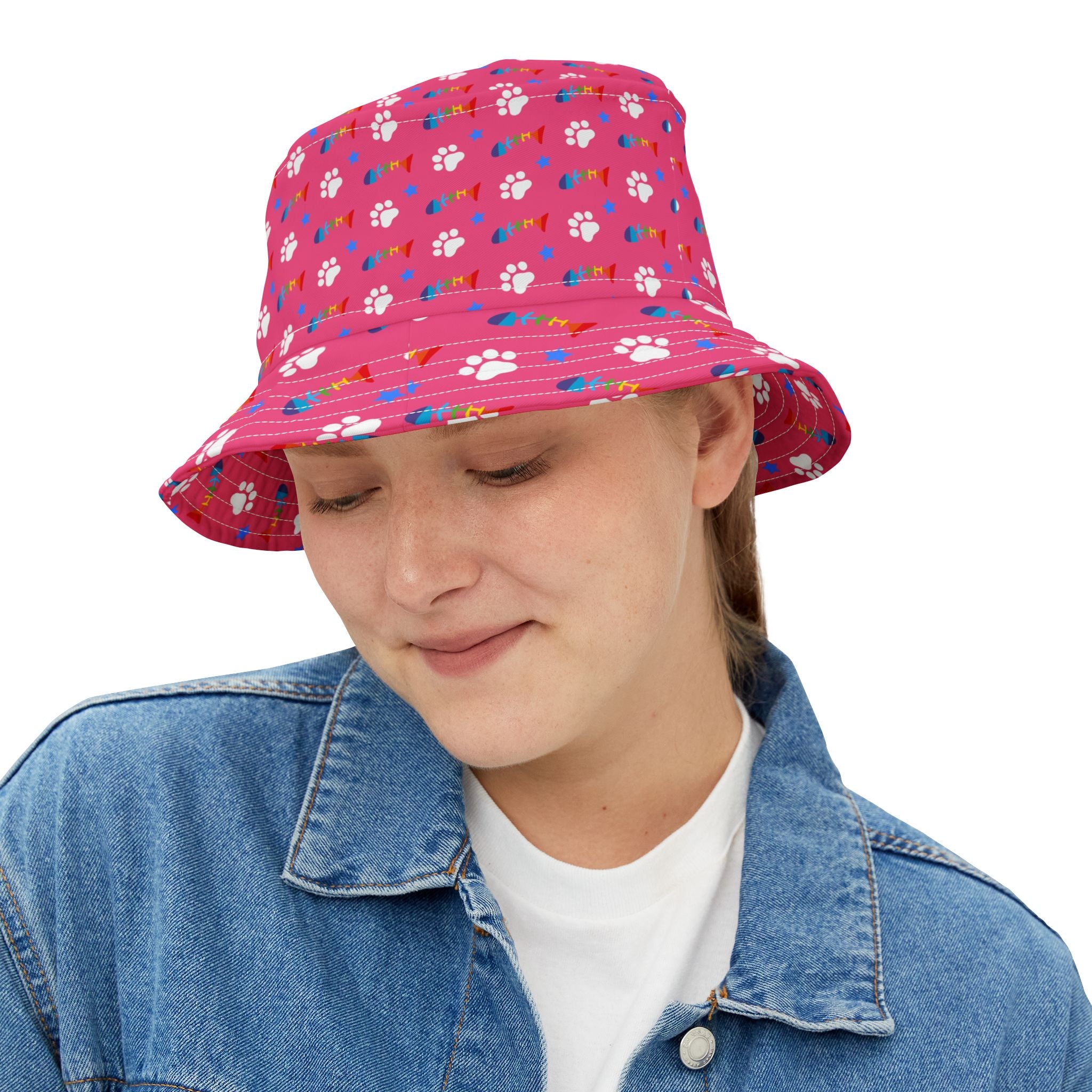 Rainbow Snack Confetti - Bucket Hat