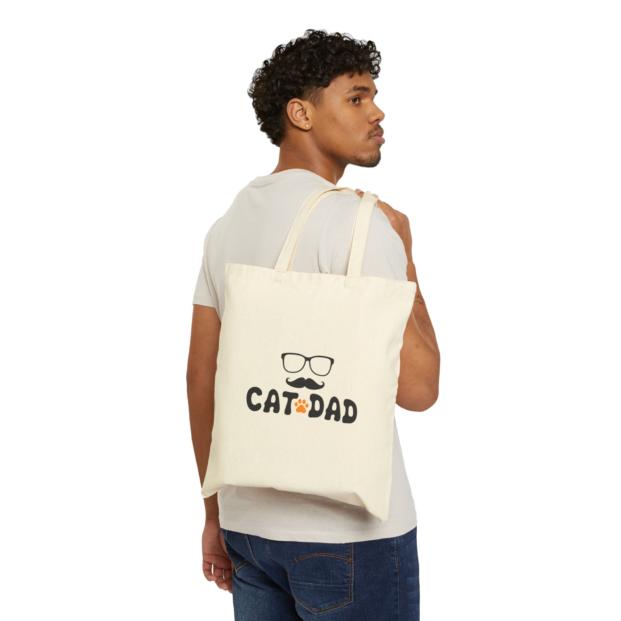 Cad Dad (Classic Mustache) - Tote Bag