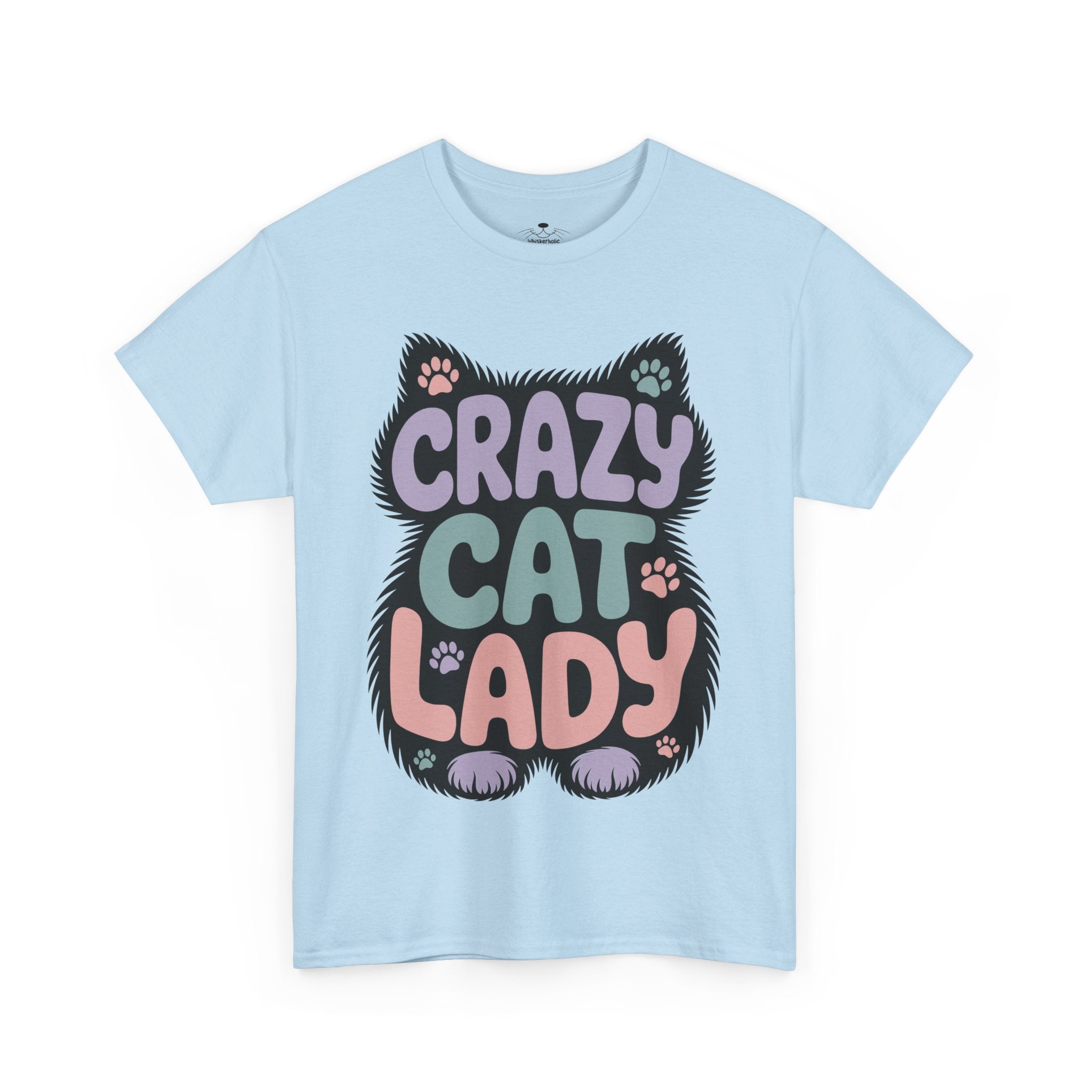 Color Me Crazy Cat Lady T-Shirt