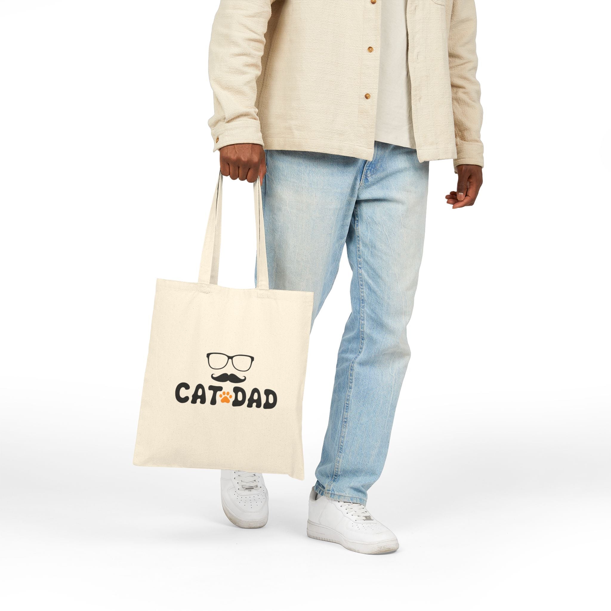 Cad Dad (Classic Mustache) - Tote Bag
