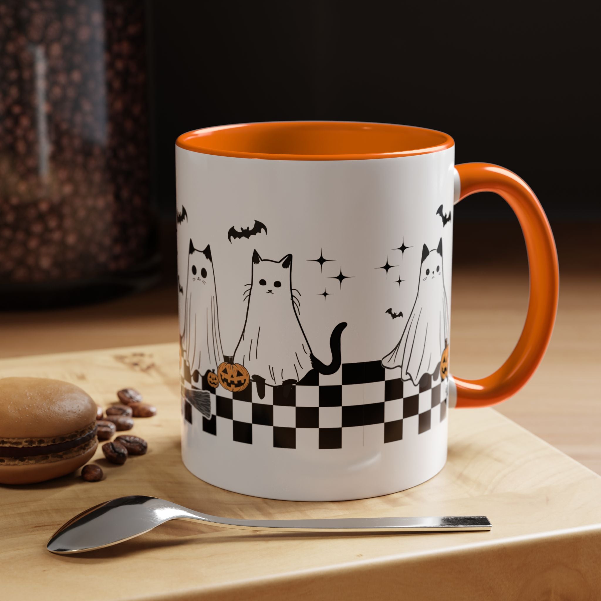 Boo Crew Ghost Cats – Halloween Mug