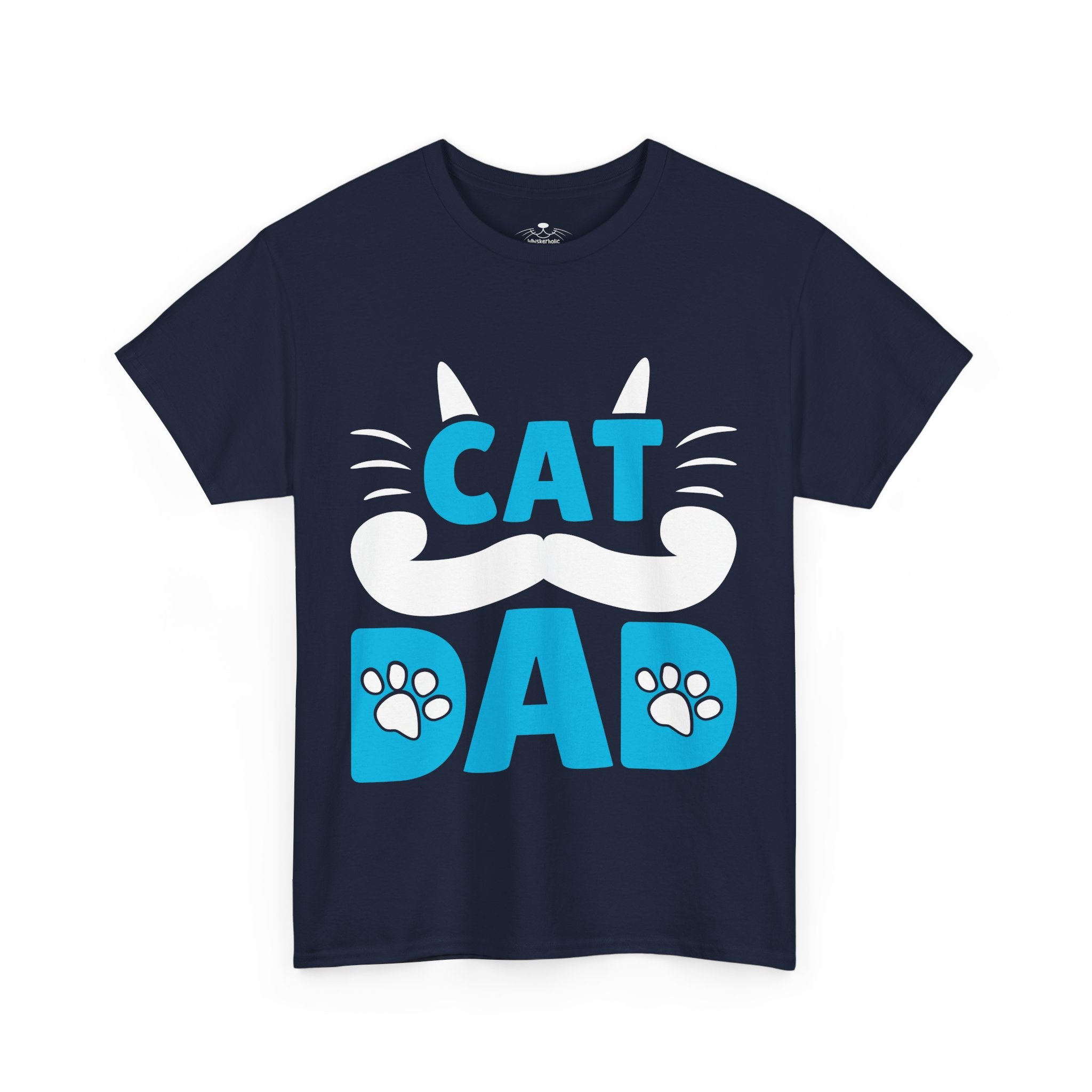 Whisker Boss Cat Dad T-Shirt
