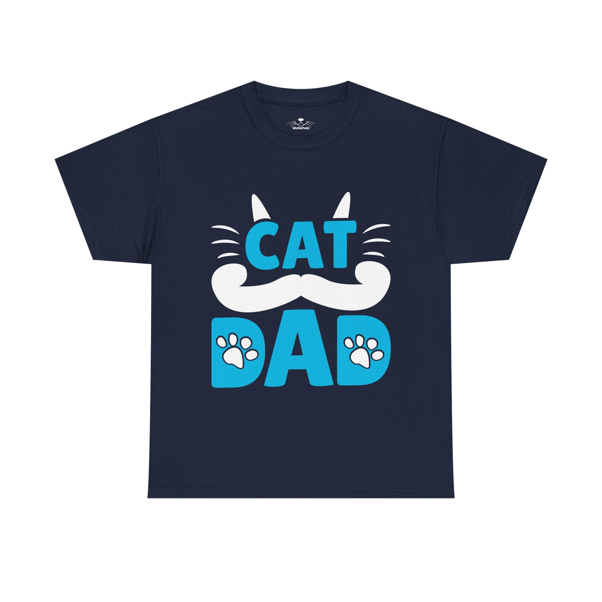 Whisker Boss Cat Dad T-Shirt