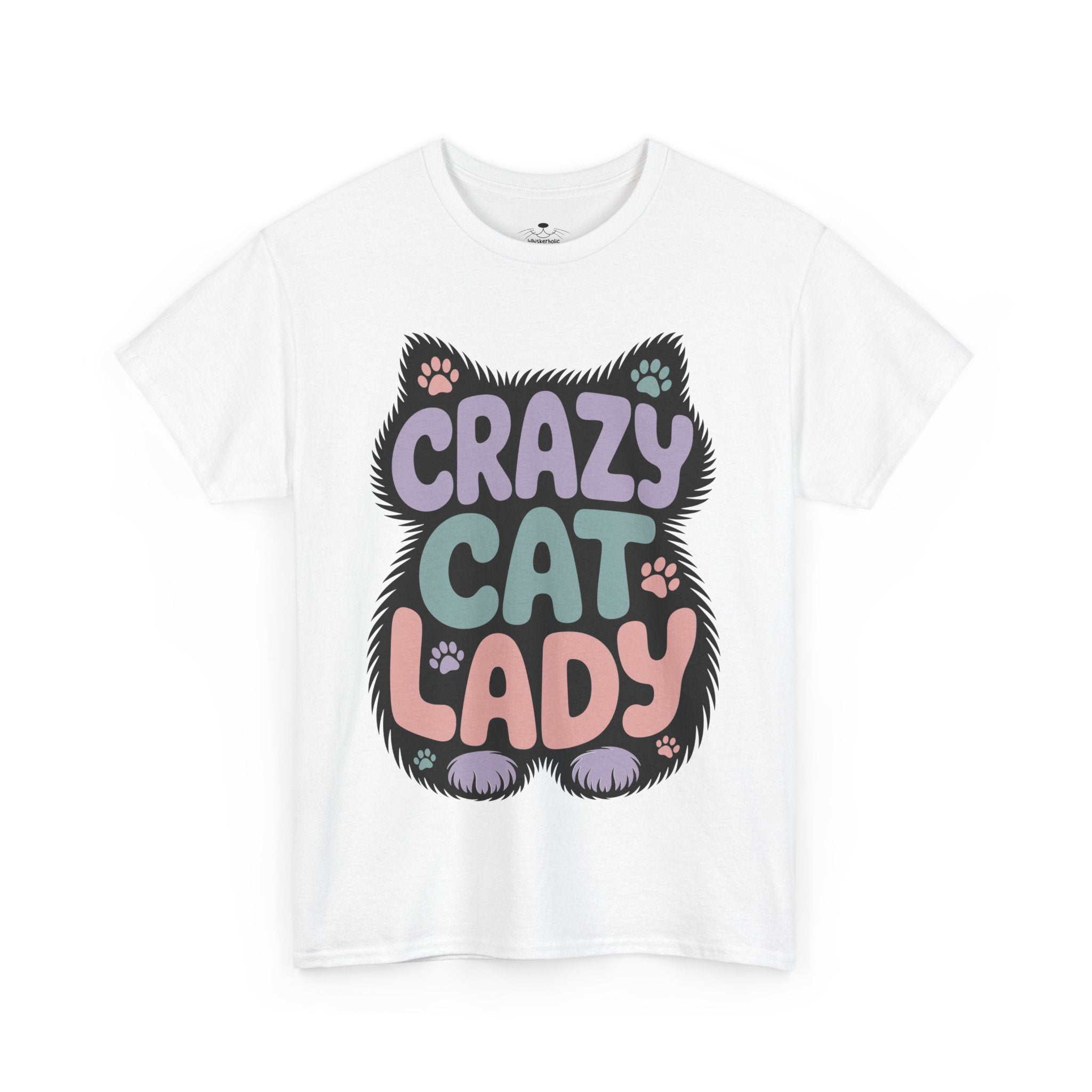 Color Me Crazy Cat Lady T-Shirt