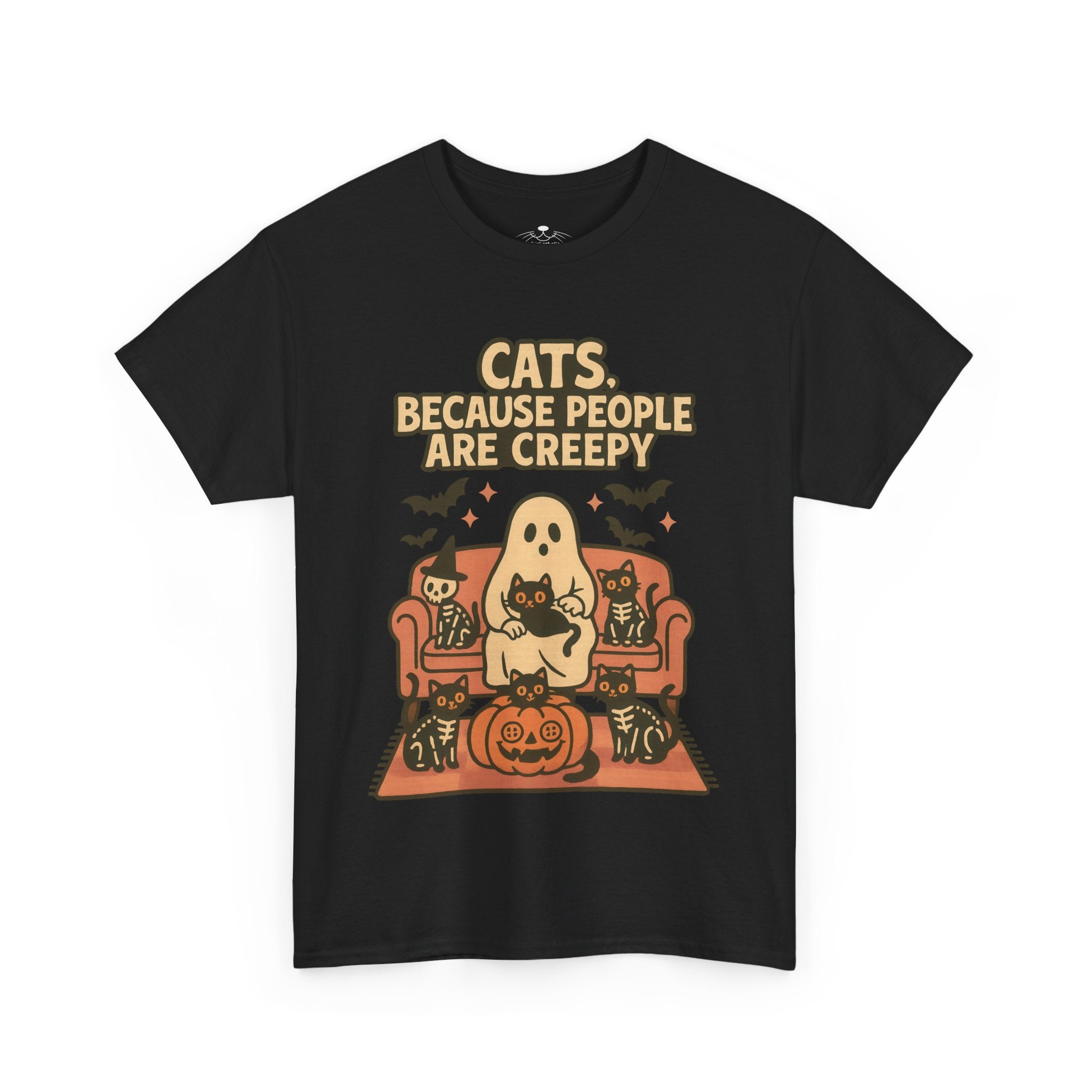 Cats, Because People Are Creepy T-Shirt