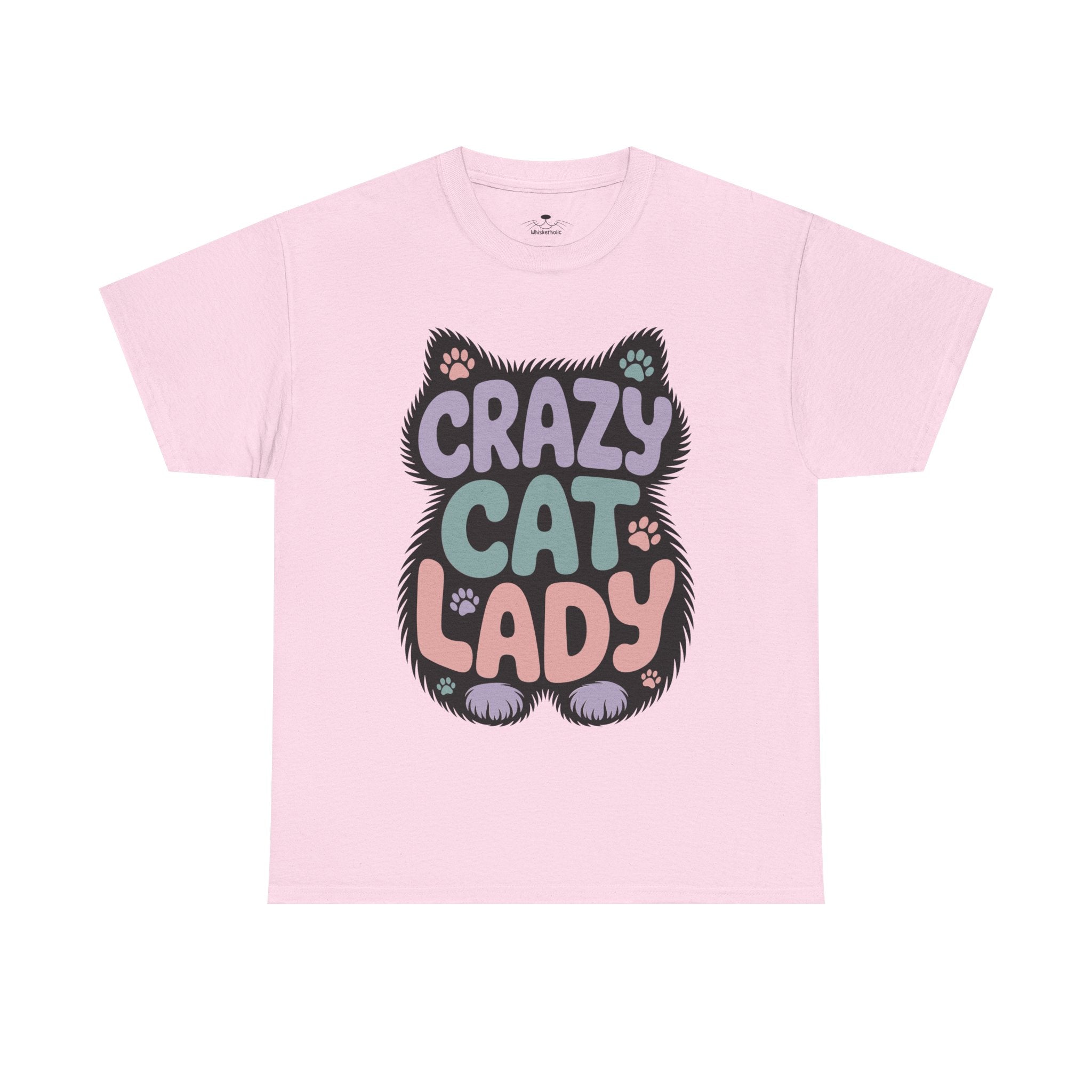 Color Me Crazy Cat Lady T-Shirt