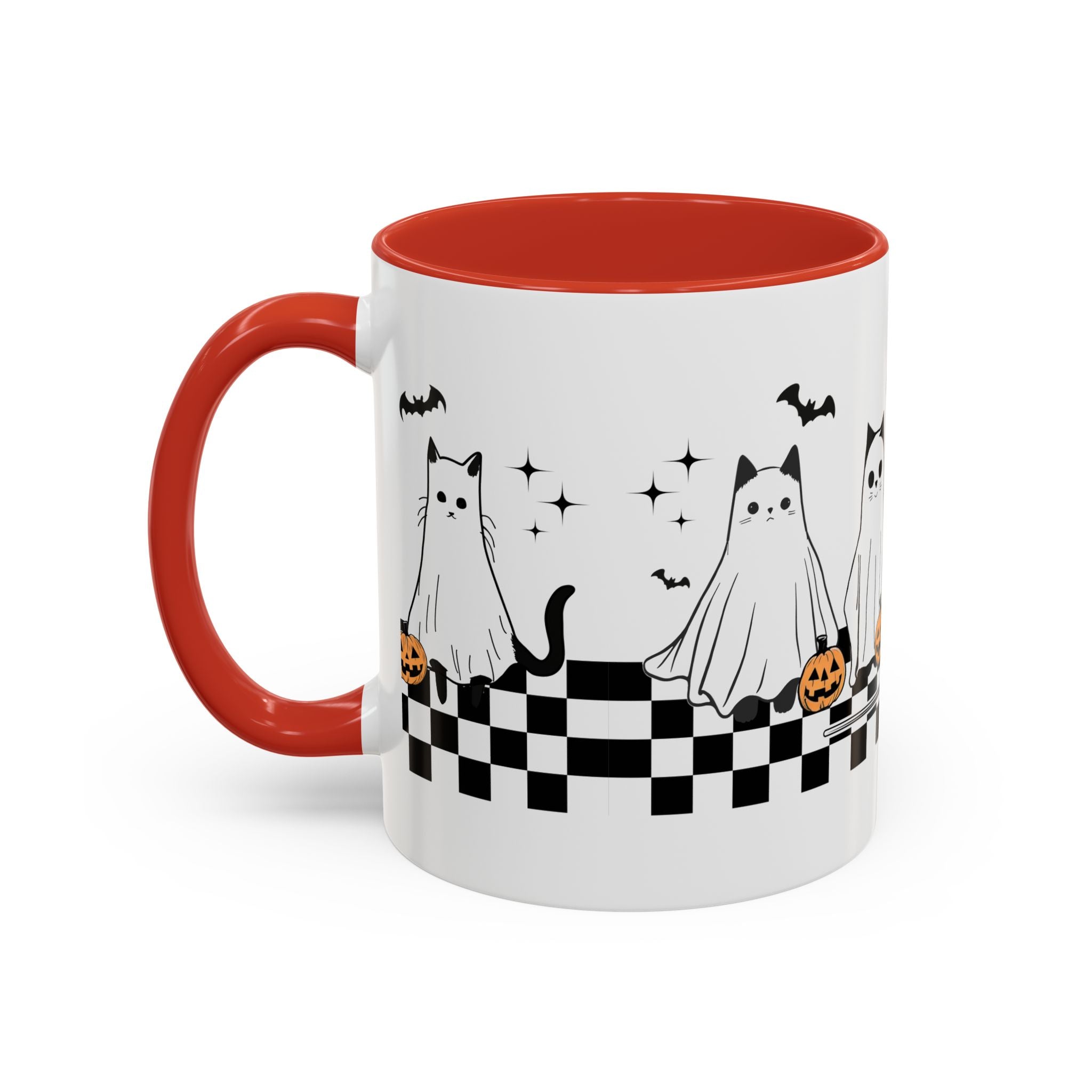 Boo Crew Ghost Cats – Halloween Mug