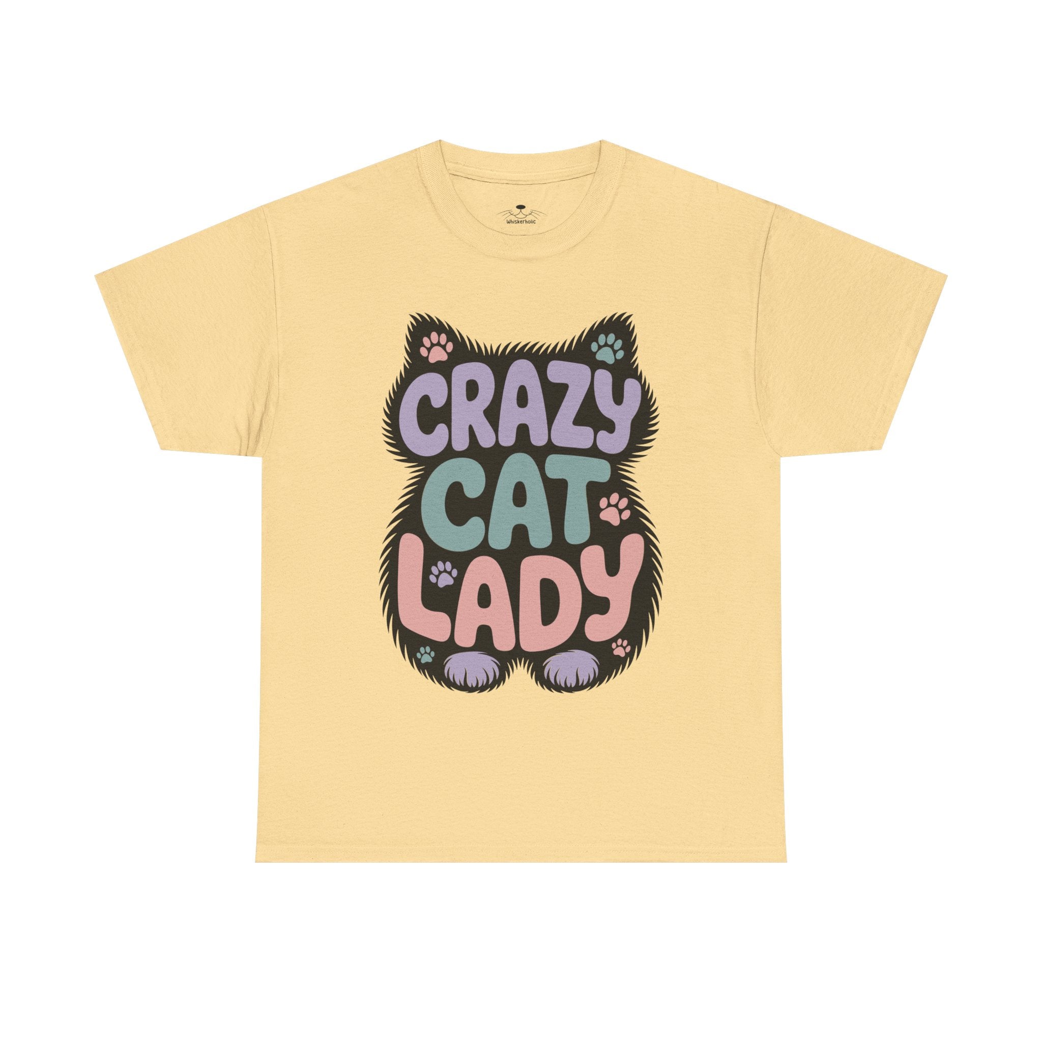 Color Me Crazy Cat Lady T-Shirt