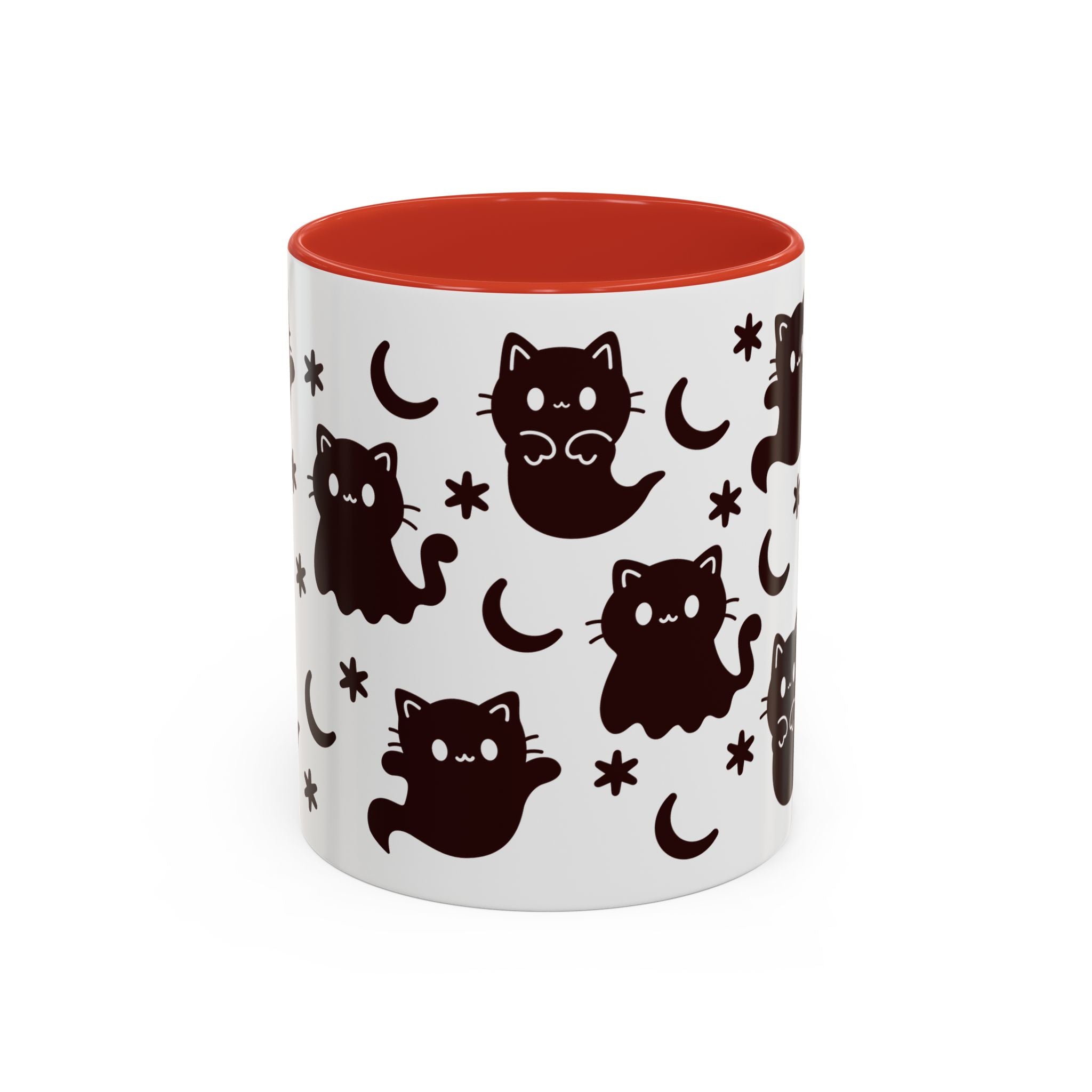 Ghost Kitty Parade – Halloween Coffee Mug