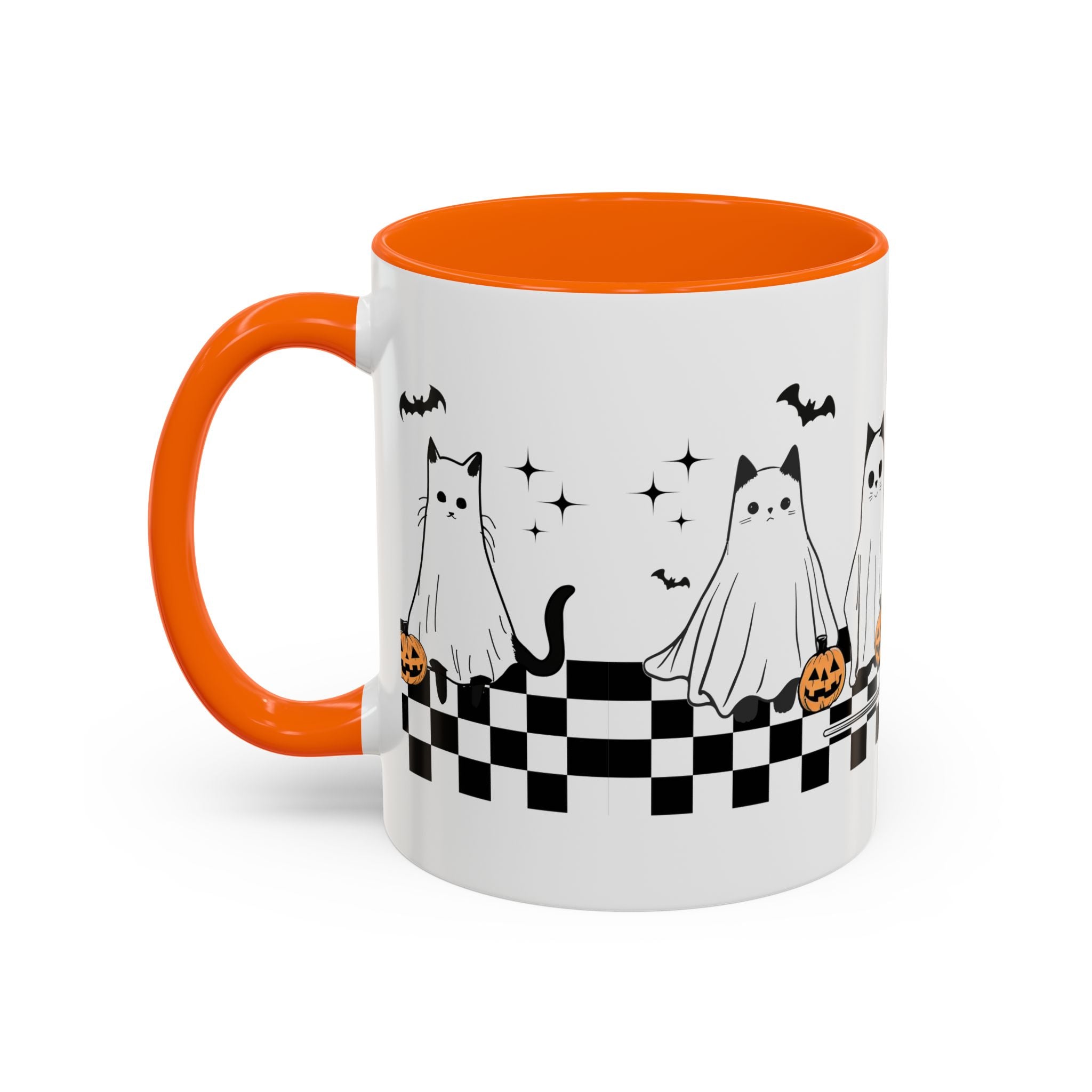 Boo Crew Ghost Cats – Halloween Mug