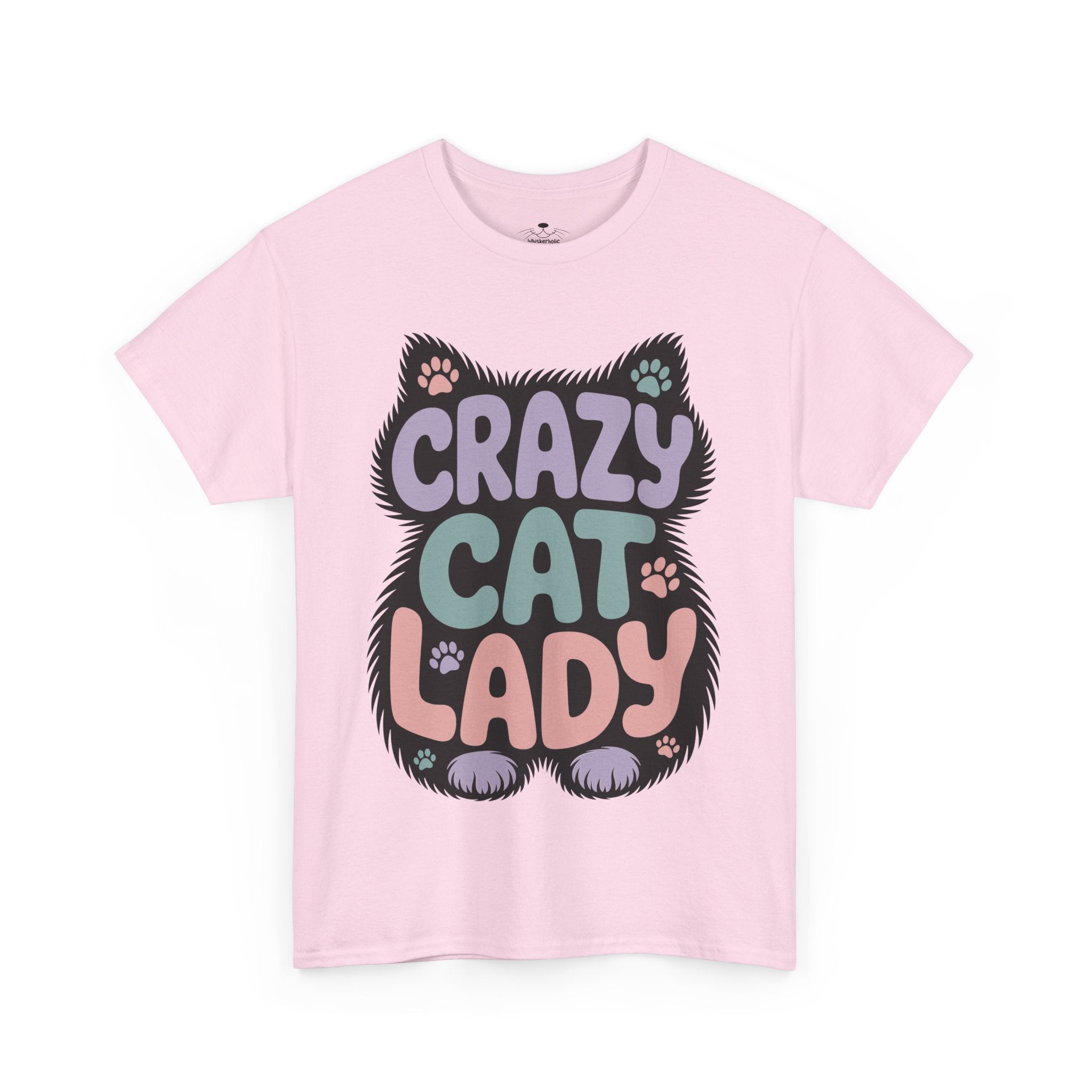 Color Me Crazy Cat Lady T-Shirt