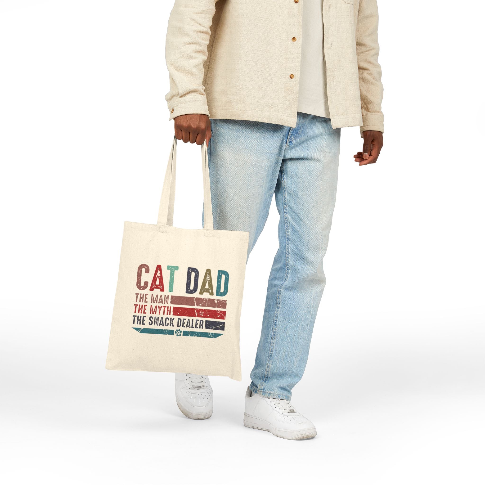 Cad Dad: Man, Myth, Snack Dealer - Tote Bag