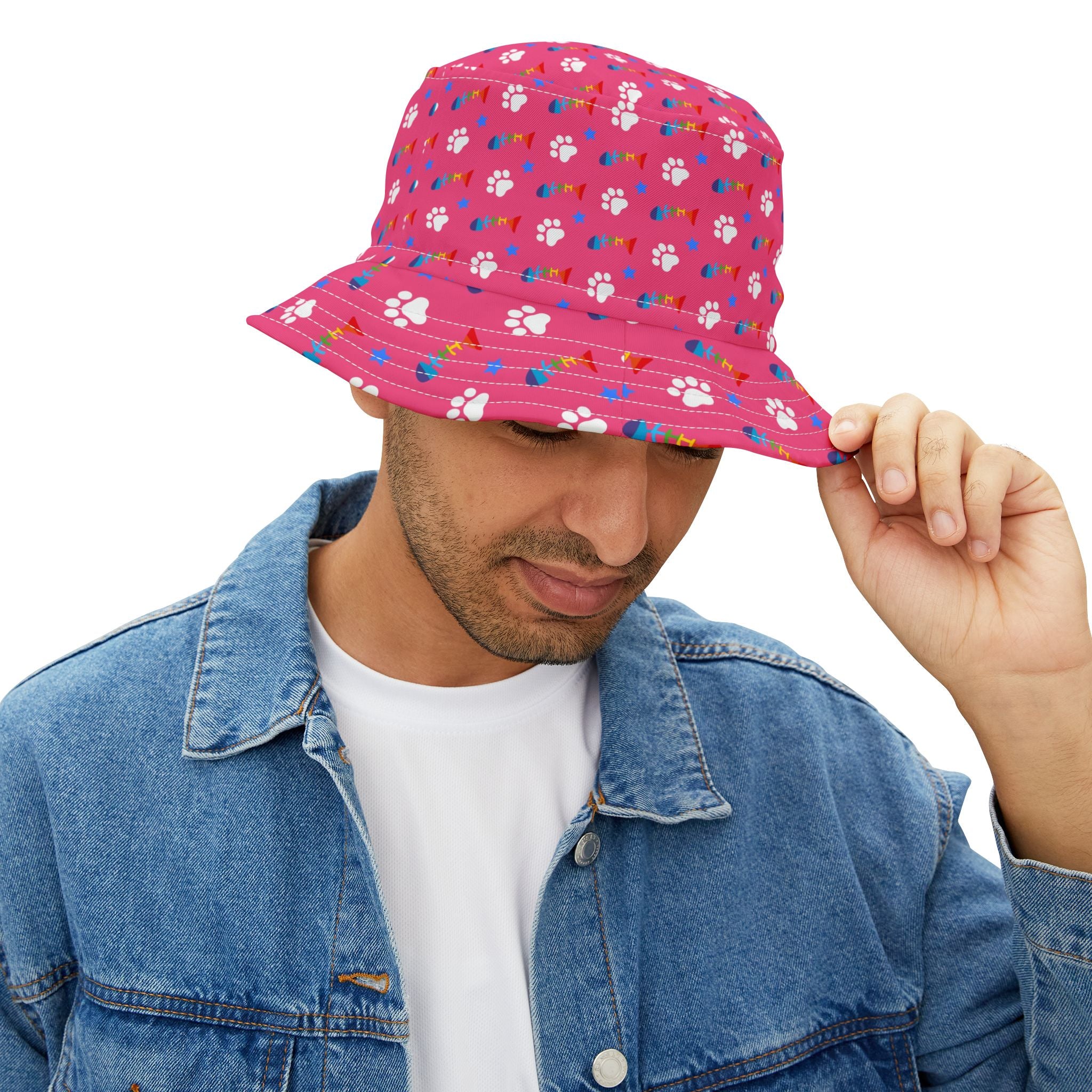 Rainbow Snack Confetti - Bucket Hat