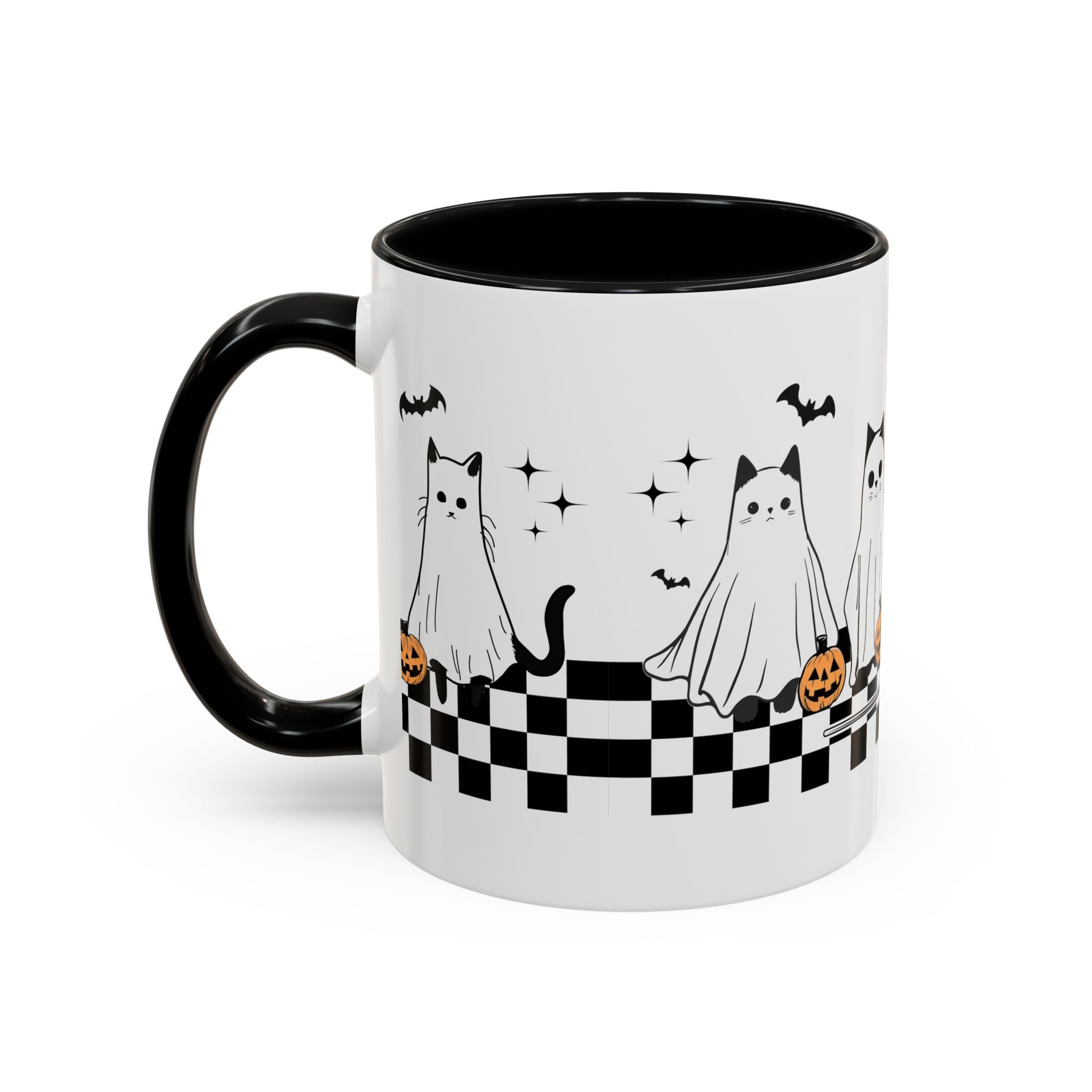 Boo Crew Ghost Cats – Halloween Mug