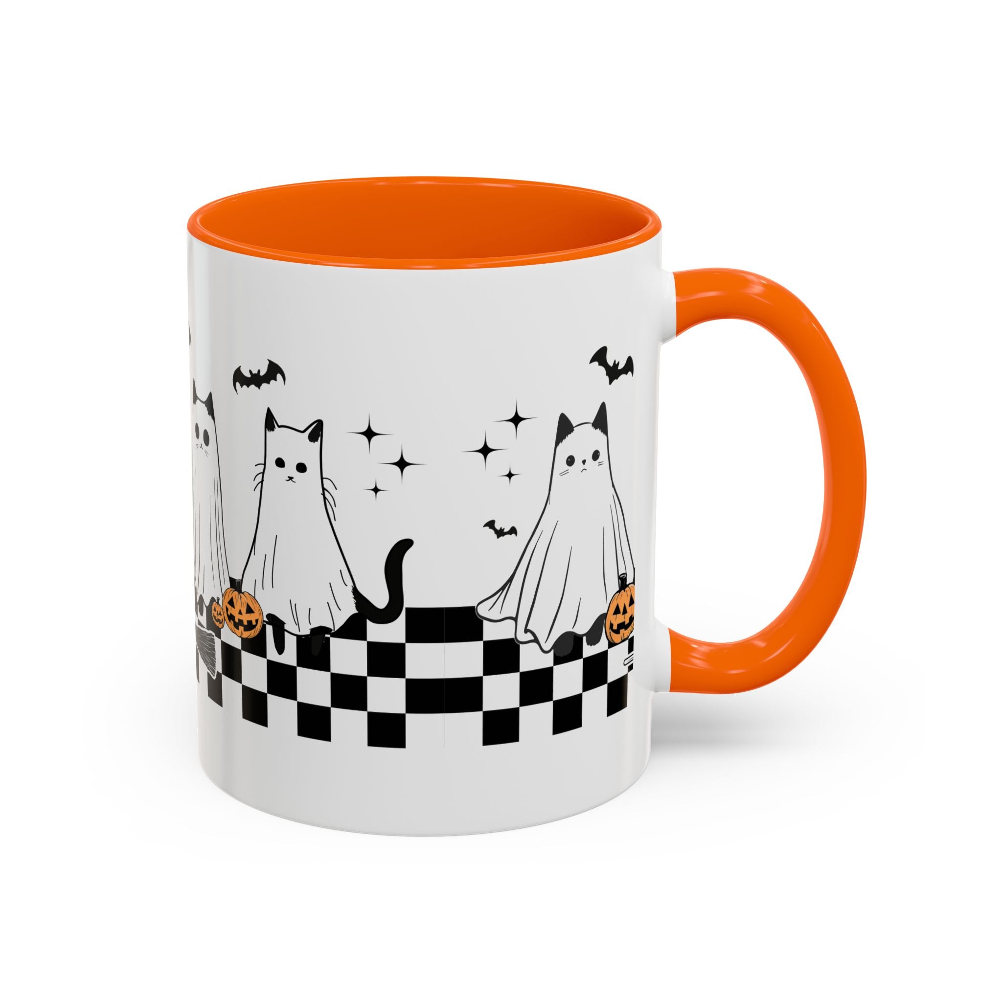 Boo Crew Ghost Cats – Halloween Mug