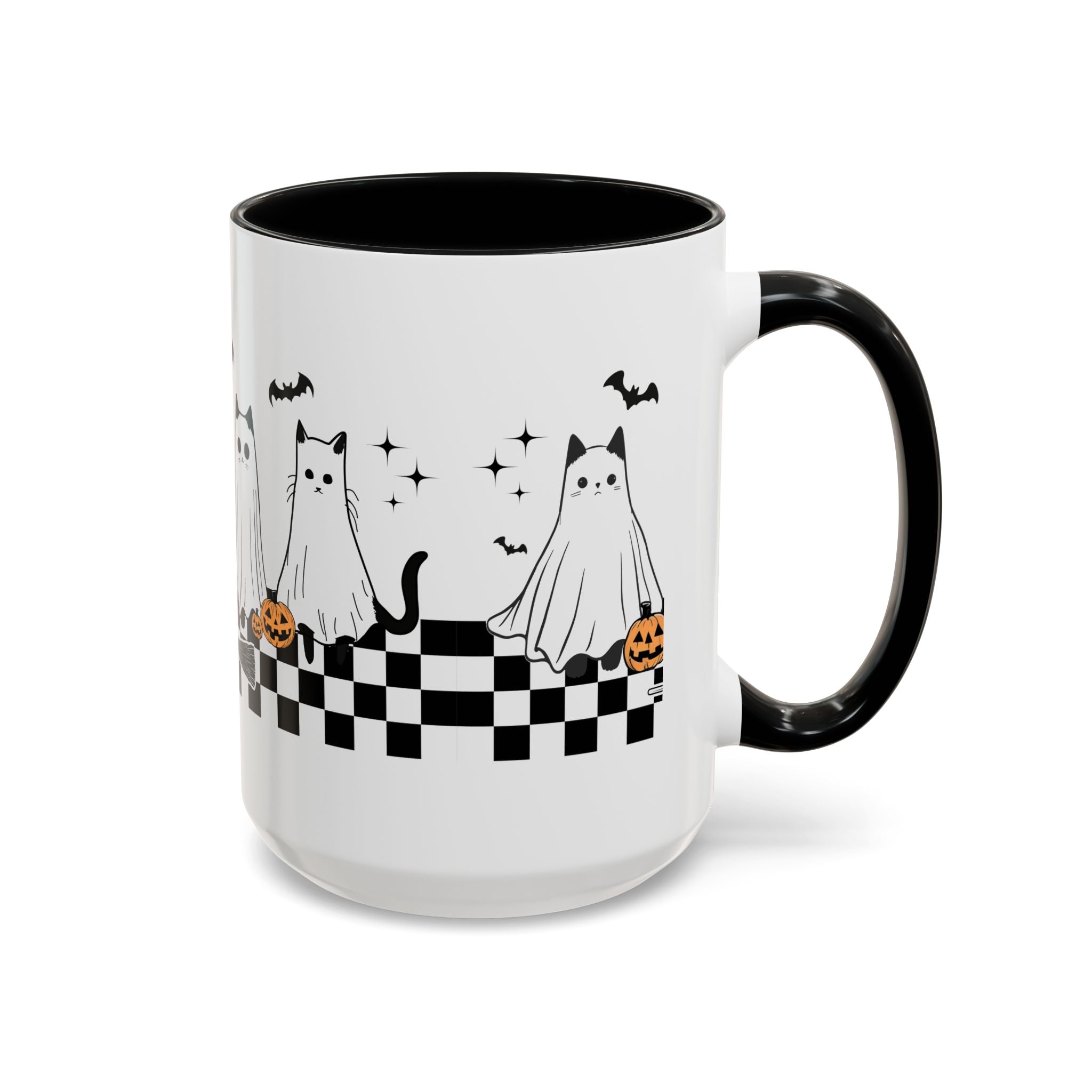 Boo Crew Ghost Cats – Halloween Mug