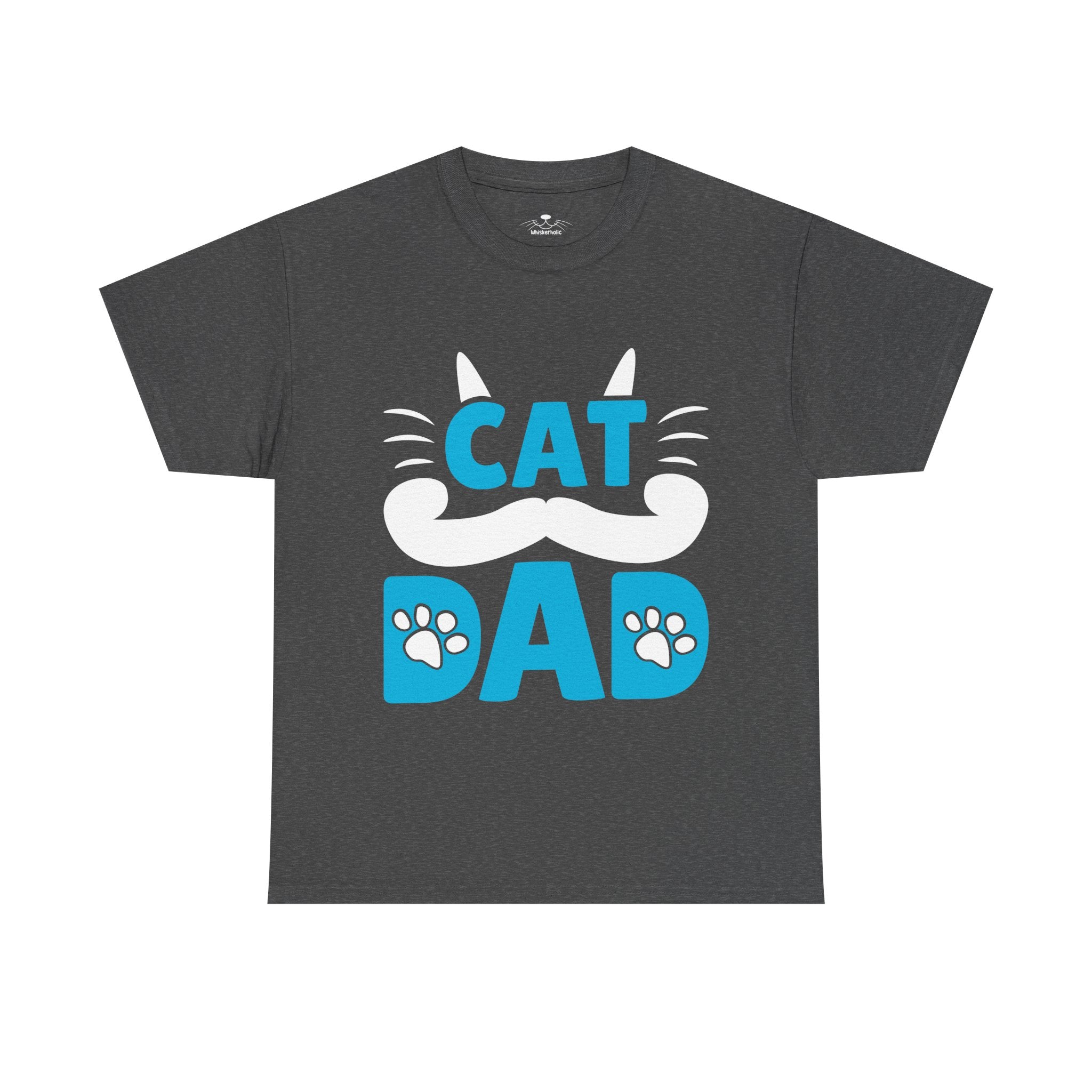 Whisker Boss Cat Dad T-Shirt