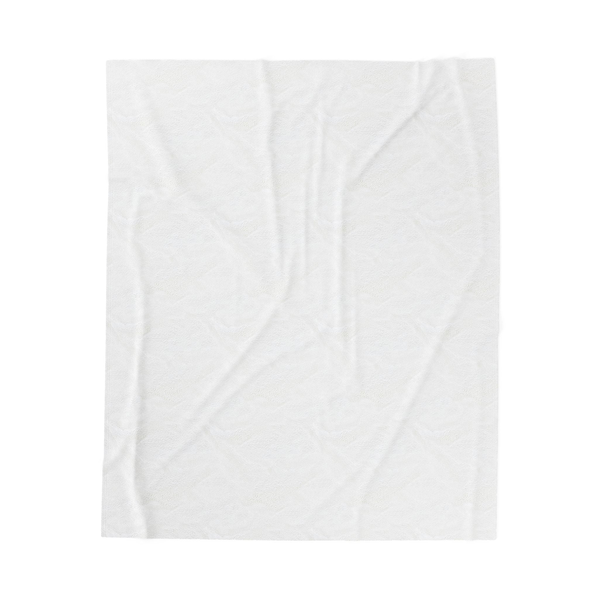 Pastel Paw Parade - Cozy Velveteen Plush Blanket