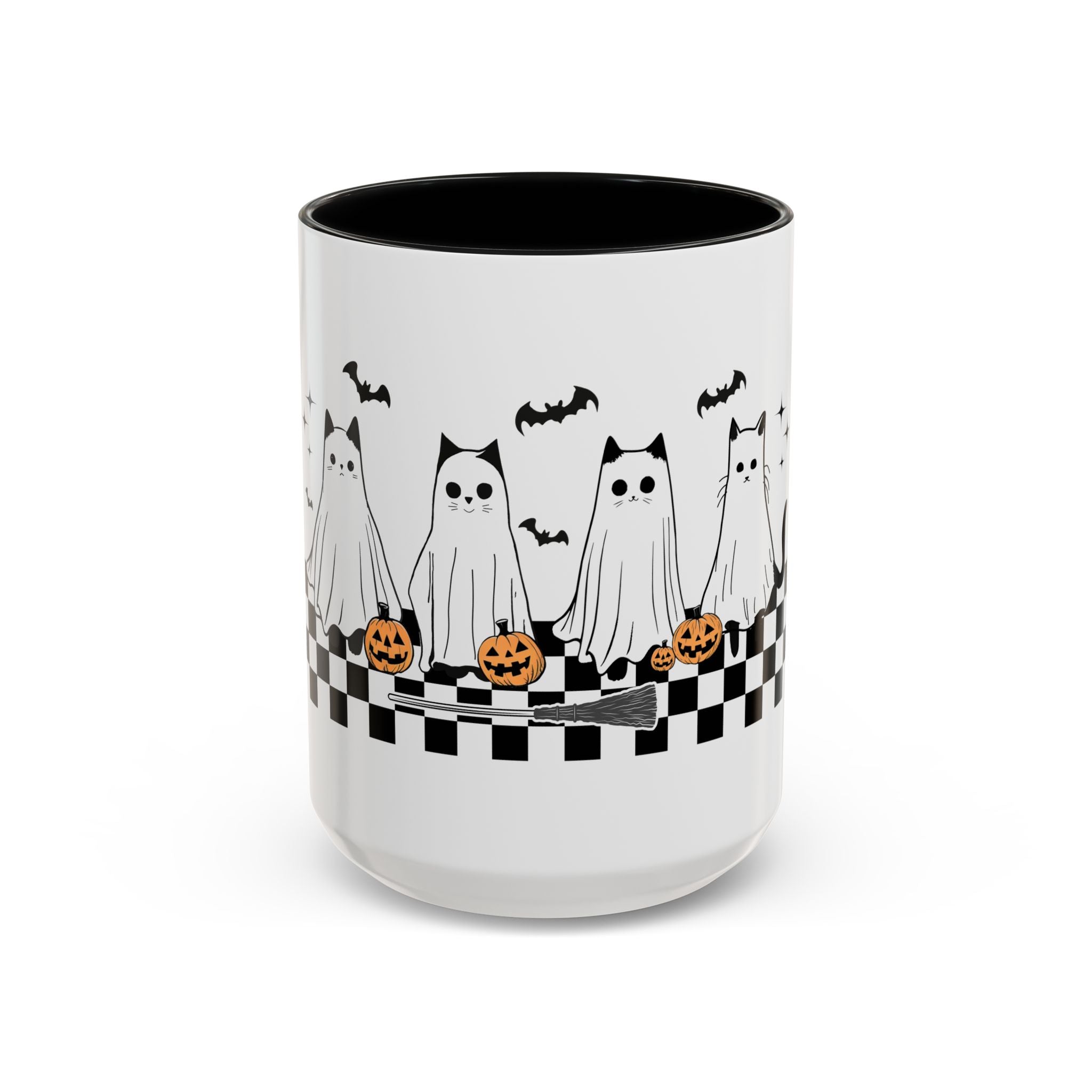 Boo Crew Ghost Cats – Halloween Mug